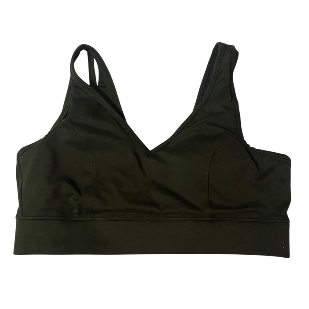 All in Motion Dark Olive Green Sports Bra